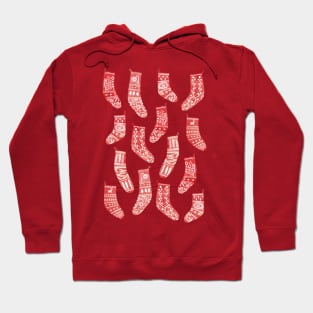 Nordic Christmas Stockings Hoodie